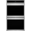 Frigidaire Gallery Stainless Steel 30" Double Electric Wall Oven with Stone-Baked Pizza (10.6 Cu. Ft.) - GCWD3070AF