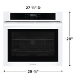 Frigidaire White 30" Single Wall Oven (5.3 Cu. Ft.) - FCWS3030AW