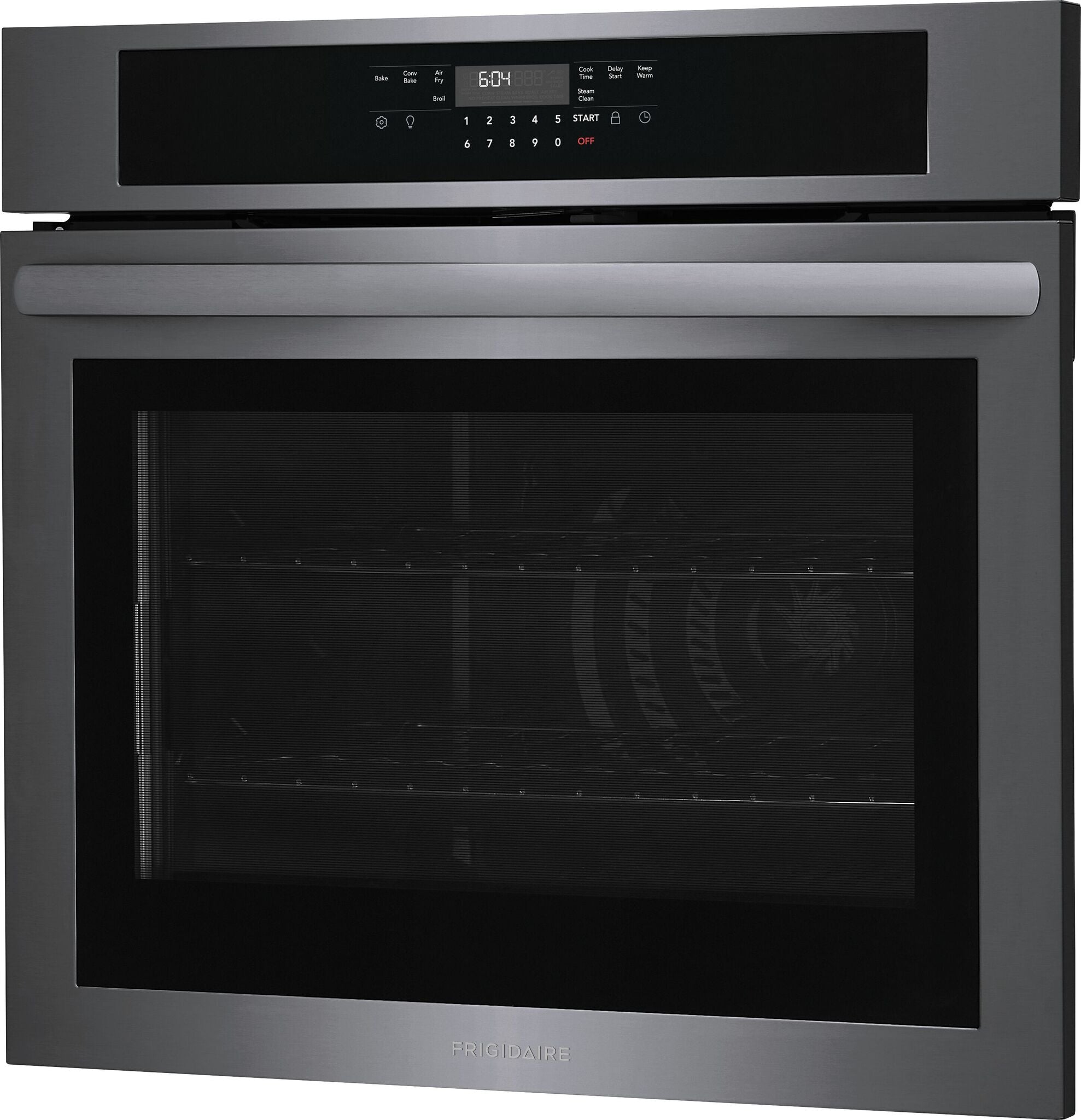 Frigidaire Black Stainless Steel 30" Single Wall Oven (5.3 Cu. Ft.)- FCWS3030AD