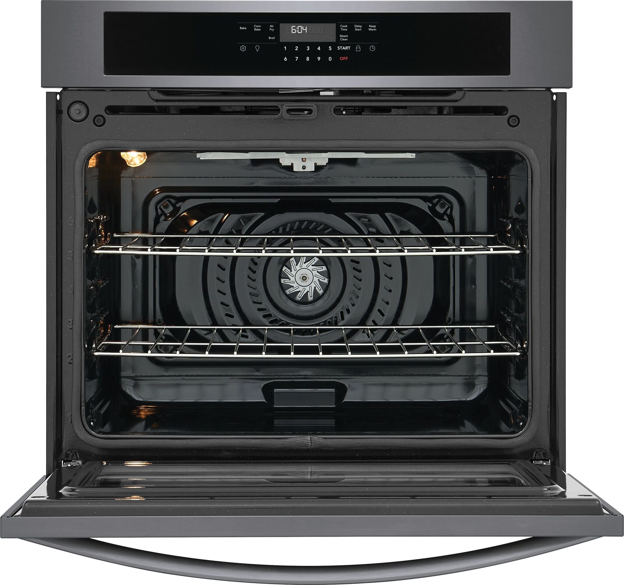 Frigidaire Black Stainless Steel 30" Single Wall Oven (5.3 Cu. Ft.)- FCWS3030AD