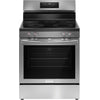 Frigidaire Gallery Smudge-Proof™ Stainless Steel 30" Rear Control Electric Range with Total Convection (5.3 Cu. Ft.) - GCREC059BF