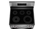 Frigidaire Gallery Smudge-Proof™ Stainless Steel 30" Rear Control Electric Range with Total Convection (5.3 Cu. Ft.) - GCREC059BF