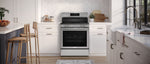 Frigidaire Gallery Smudge-Proof™ Stainless Steel 30" Rear Control Electric Range with Total Convection (5.3 Cu. Ft.) - GCREC059BF