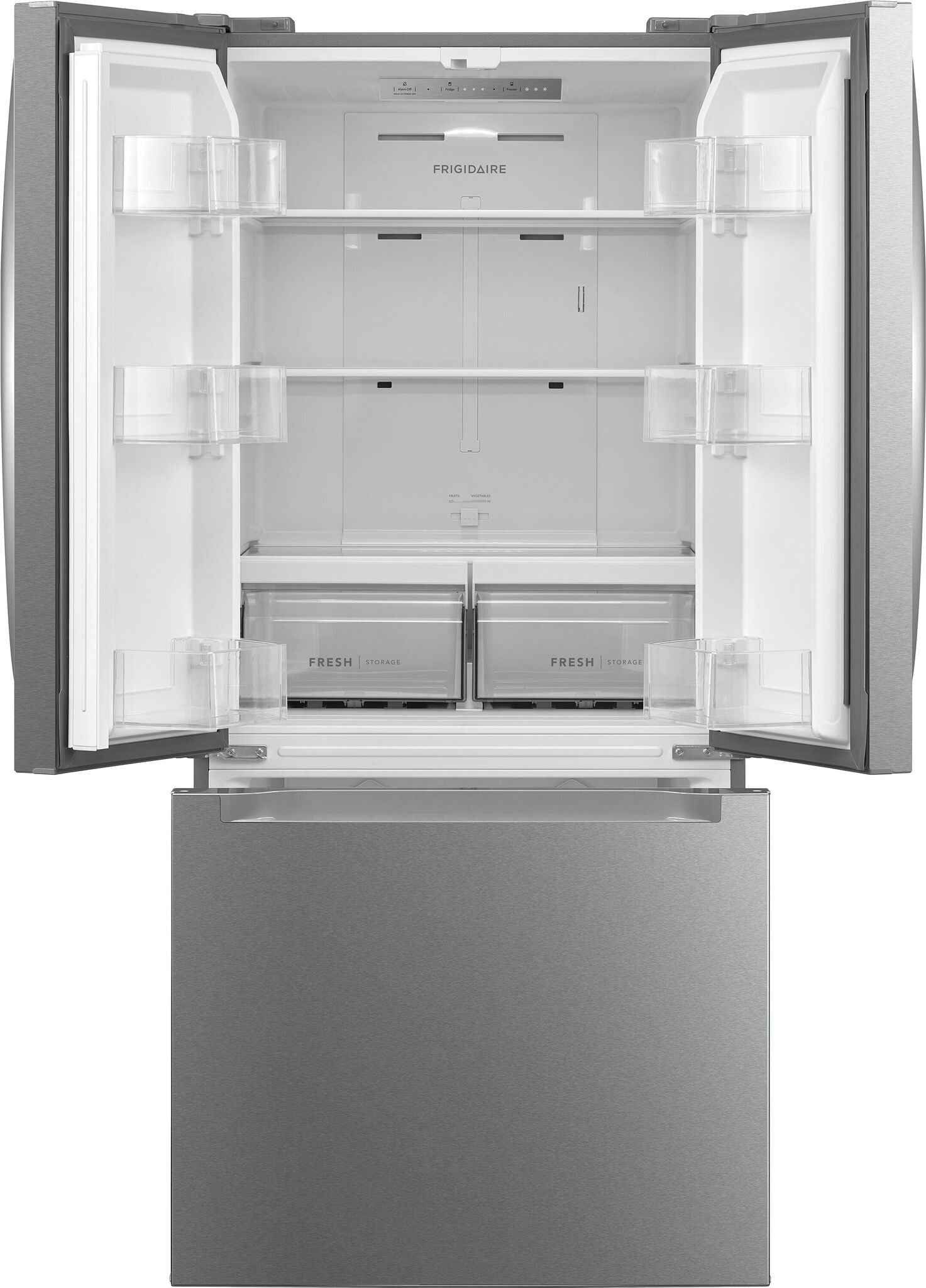 Frigidaire 30" 19.0 Cu. Ft. Stainless Steel Standard-Depth French Door Refrigerator – FRFN1801AF