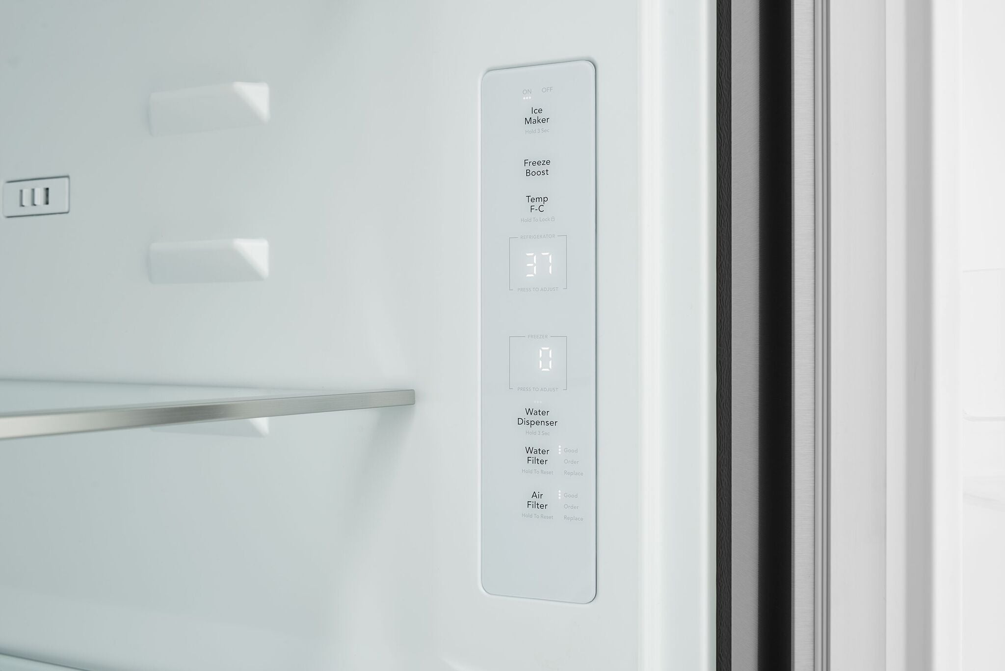 Frigidaire Gallery 30" 20.0 Cu. Ft. Stainless Steel Standard-Depth French Door Refrigerator - GRFS2023AF