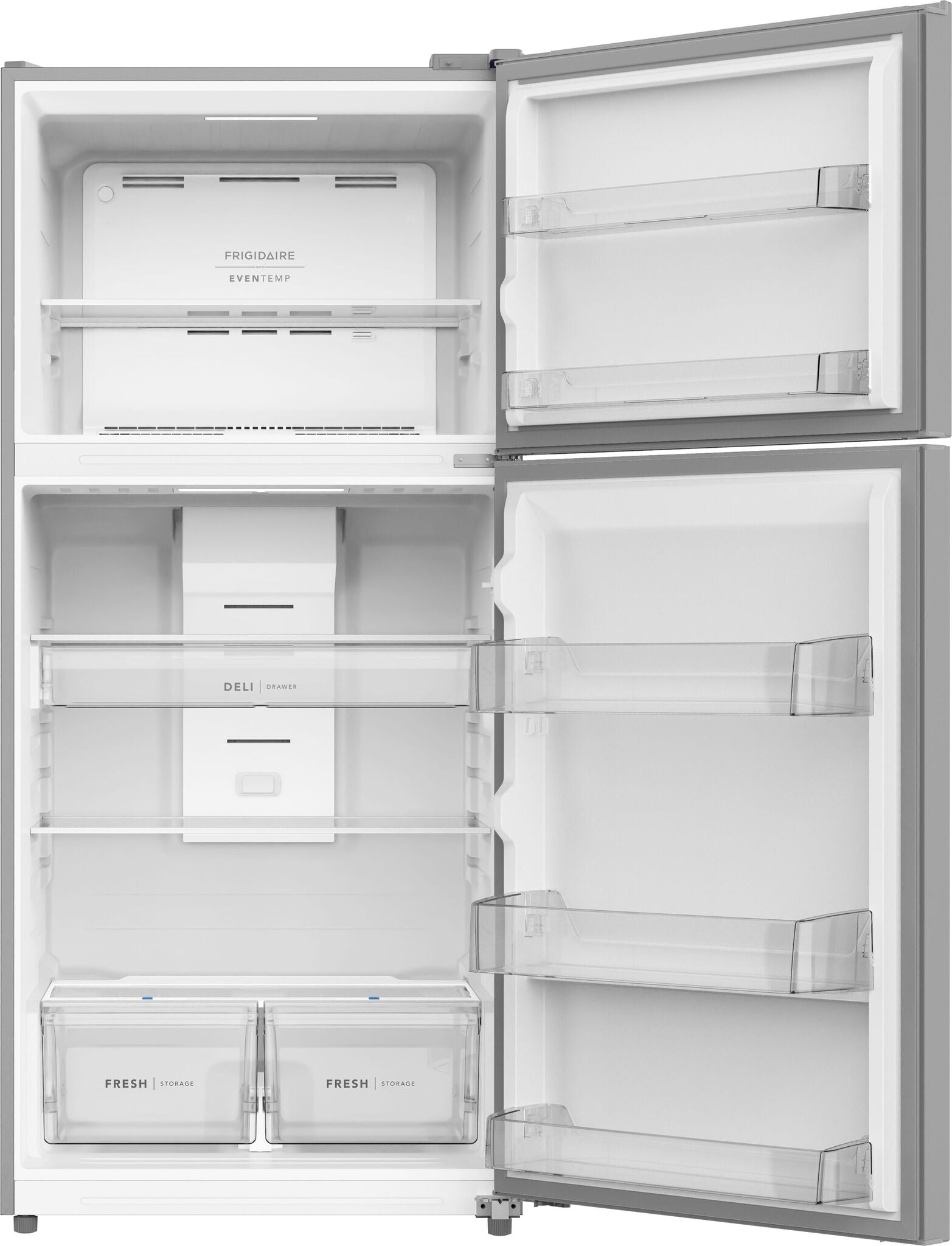 Frigidaire 30" 22.0 Cu. Ft. Stainless Steel Look Garage-Ready Top Freezer Refrigerator - FRTE2246AV