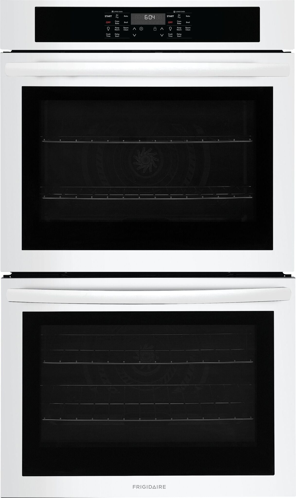 Frigidaire White 30" Double Wall Oven (10.6 Cu. Ft.) - FCWD3030AW