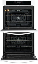 Frigidaire White 30" Double Wall Oven (10.6 Cu. Ft.) - FCWD3030AW