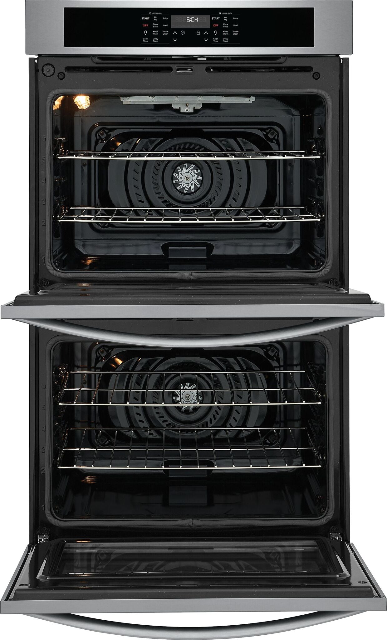 Frigidaire Stainless Steel 30" Double Wall Oven (10.6 Cu. Ft.) - FCWD3030AS