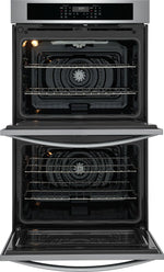 Frigidaire Stainless Steel 30" Double Wall Oven (10.6 Cu. Ft.) - FCWD3030AS