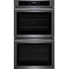 Frigidaire Black Stainless Steel 30" Double Wall Oven (10.6 Cu. Ft.) - FCWD3030AD