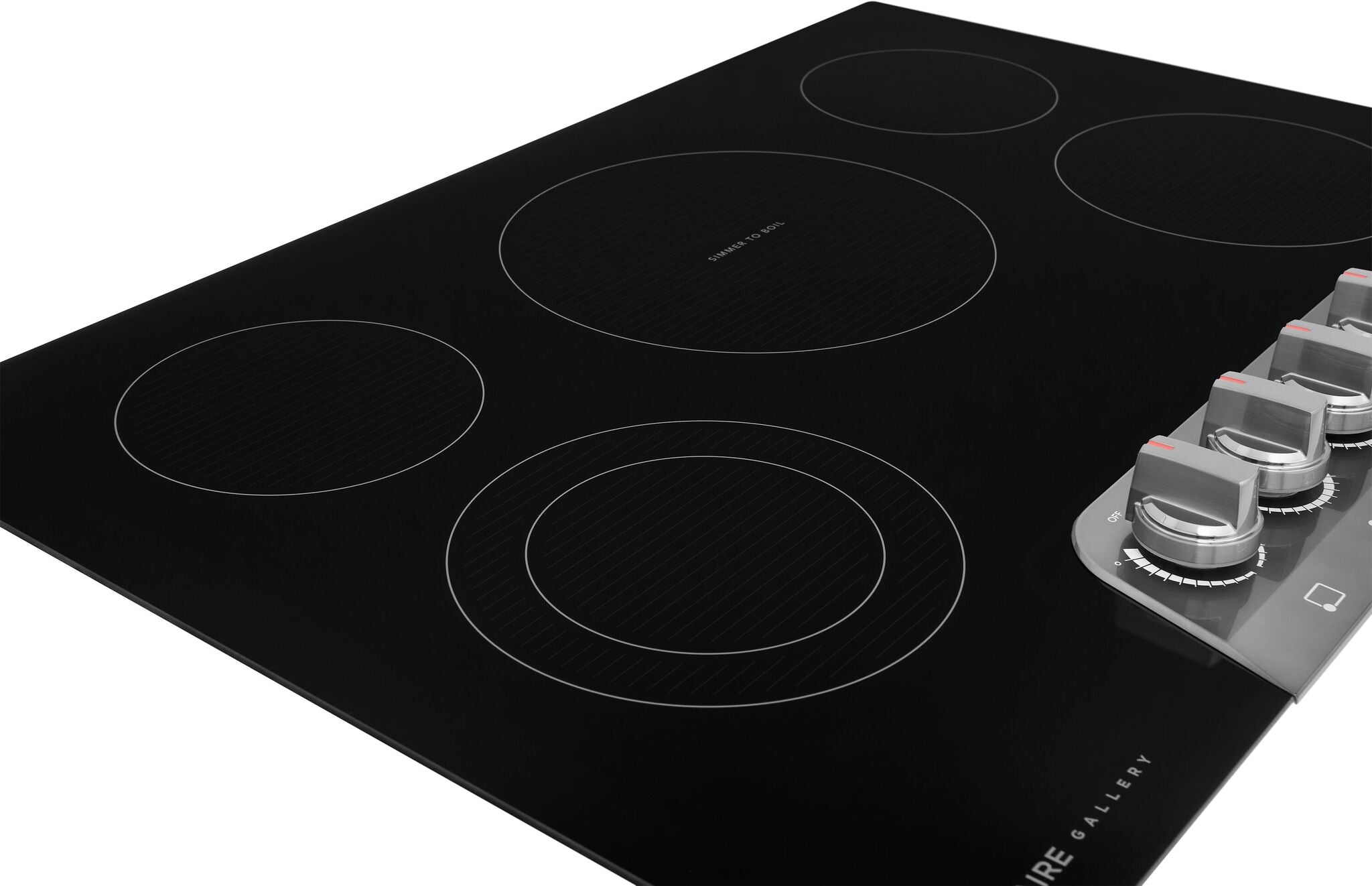 Frigidaire Gallery Black Stainless Steel 30" Electric Cooktop - GCCE3070BD