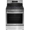 Frigidaire Gallery Smudge-Proof™ Stainless Steel 30" Rear Control Gas Range with Air Fry (5.1 Cu. Ft.) - GCRG3059BF