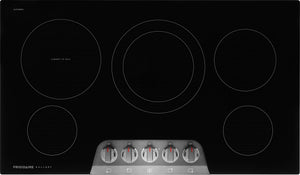Frigidaire Gallery Black Stainless Steel 36" Electric Cooktop - GCCE3670BD