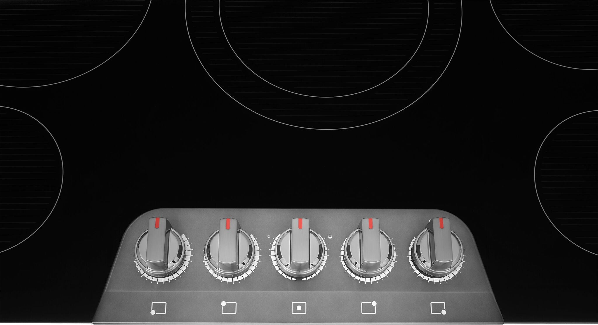 Frigidaire Gallery Black Stainless Steel 36" Electric Cooktop - GCCE3670BD