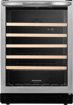 Frigidaire Gallery 24" 5.3 Cu. Ft. Stainless Steel Wine Cooler - GRWE5726AS