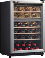 Frigidaire 22" 4.4 Cu. Ft. Stainless Steel Two-Zone Wine Cooler - FRWE4626AS