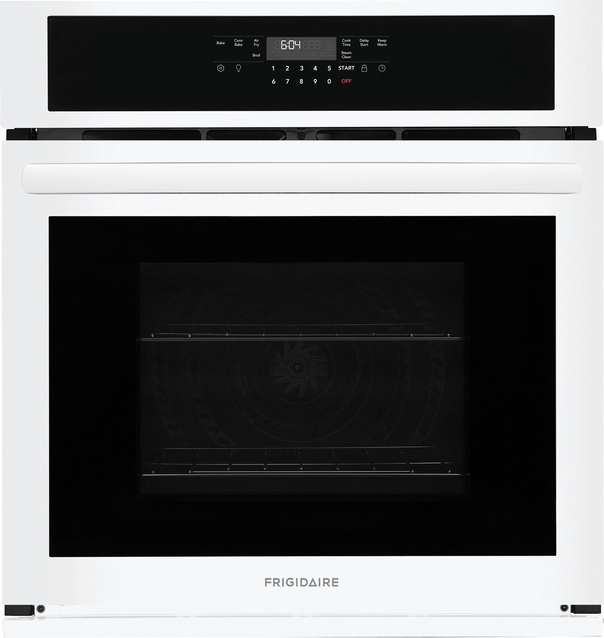 Frigidaire White 27" Single Wall Oven (3.8 Cu. Ft.) - FCWS2730AW