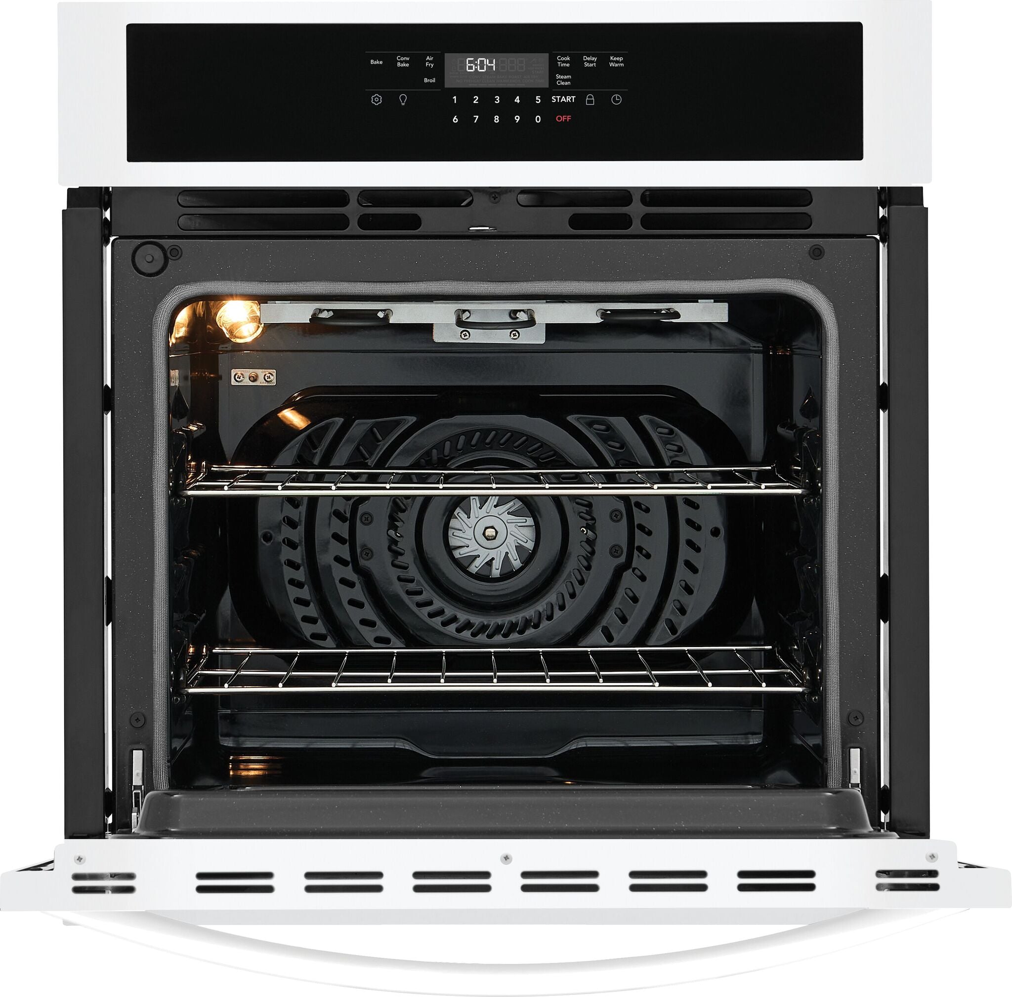 Frigidaire White 27" Single Wall Oven (3.8 Cu. Ft.) - FCWS2730AW