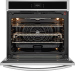 Frigidaire Gallery Stainless Steel 30" Single Electric Wall Oven with Stone-Baked Pizza (5.3 Cu. Ft.) - GCWS3070AF