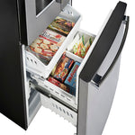 GE Profile Fingerprint Resistant Stainless Steel Counter-Depth French Door Refrigerator (17.5 cu.ft.) - PYE18HYRCFS