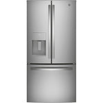 GE Profile Fingerprint Resistant Stainless Steel Bottom Mount French Door Refrigerator (24.8 cu.ft) - PFE24HYRCFS