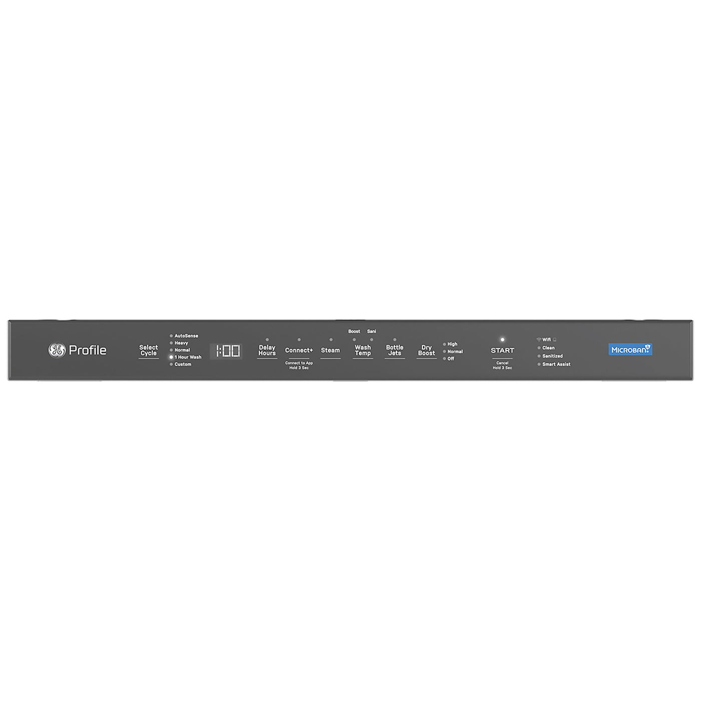 GE Profile Fingerprint Resistant Stainless Steel Dishwasher (45 dBA) - PDT705SYWFS
