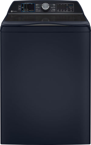 GE Profile Sapphire Blue Top Load IEC Washer with Smarter Wash Technology (6.2 cu. ft.) - PTW800BPWRS
