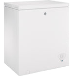 GE White Manual Defrost Chest Freezer (5.1 Cu.Ft.) - FCM5STWW