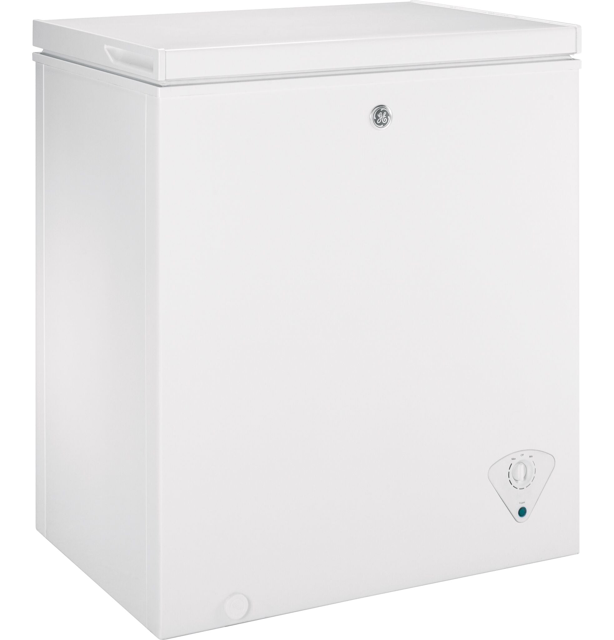 GE White Manual Defrost Chest Freezer (5.1 Cu.Ft.) - FCM5STWW