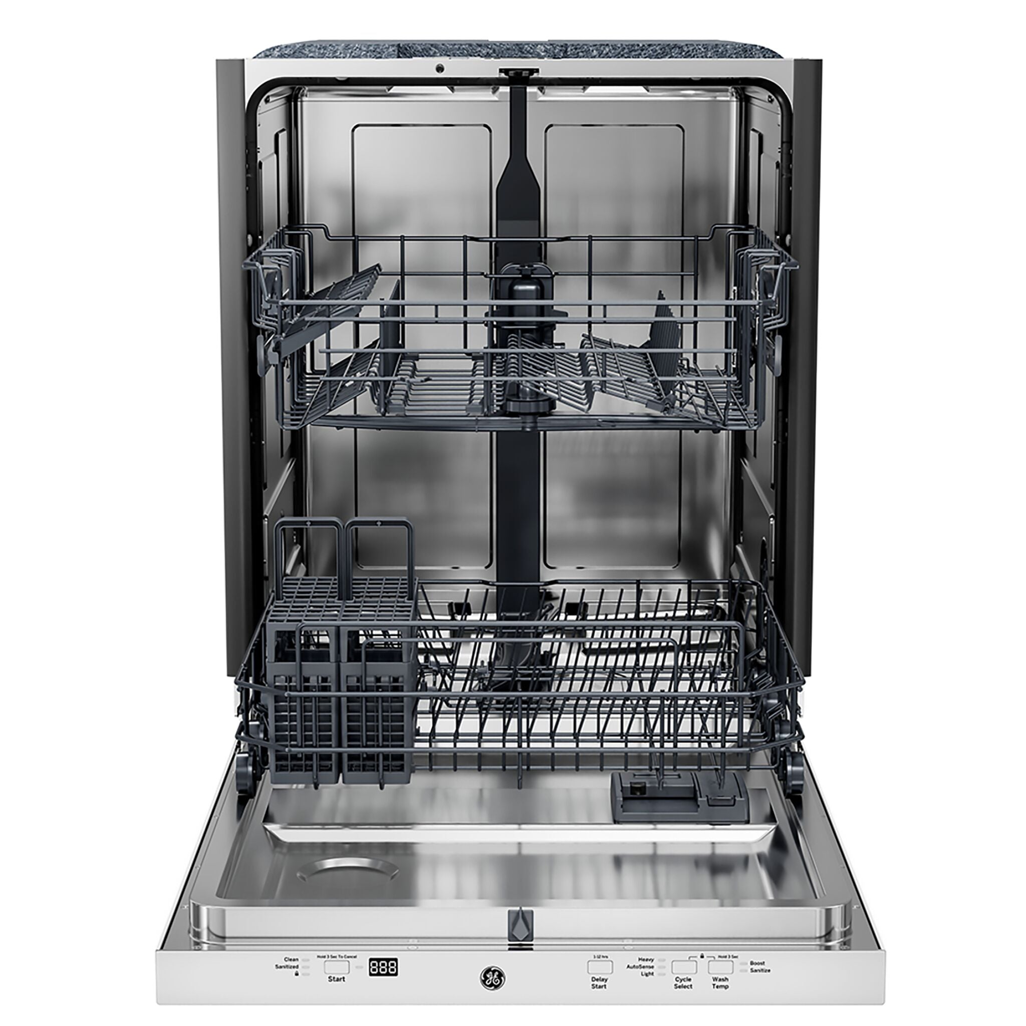 GE White Dishwasher with Clean Sensor (50 dBA) - GBT500SGVWW