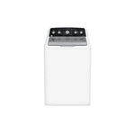 GE White Top Load Washer (4.9 Cu. Ft.) & Electric Dryer with SaniFresh Cycle (7.2 cu.ft.) - GTW491BMRWS/GTD49EBMRWS