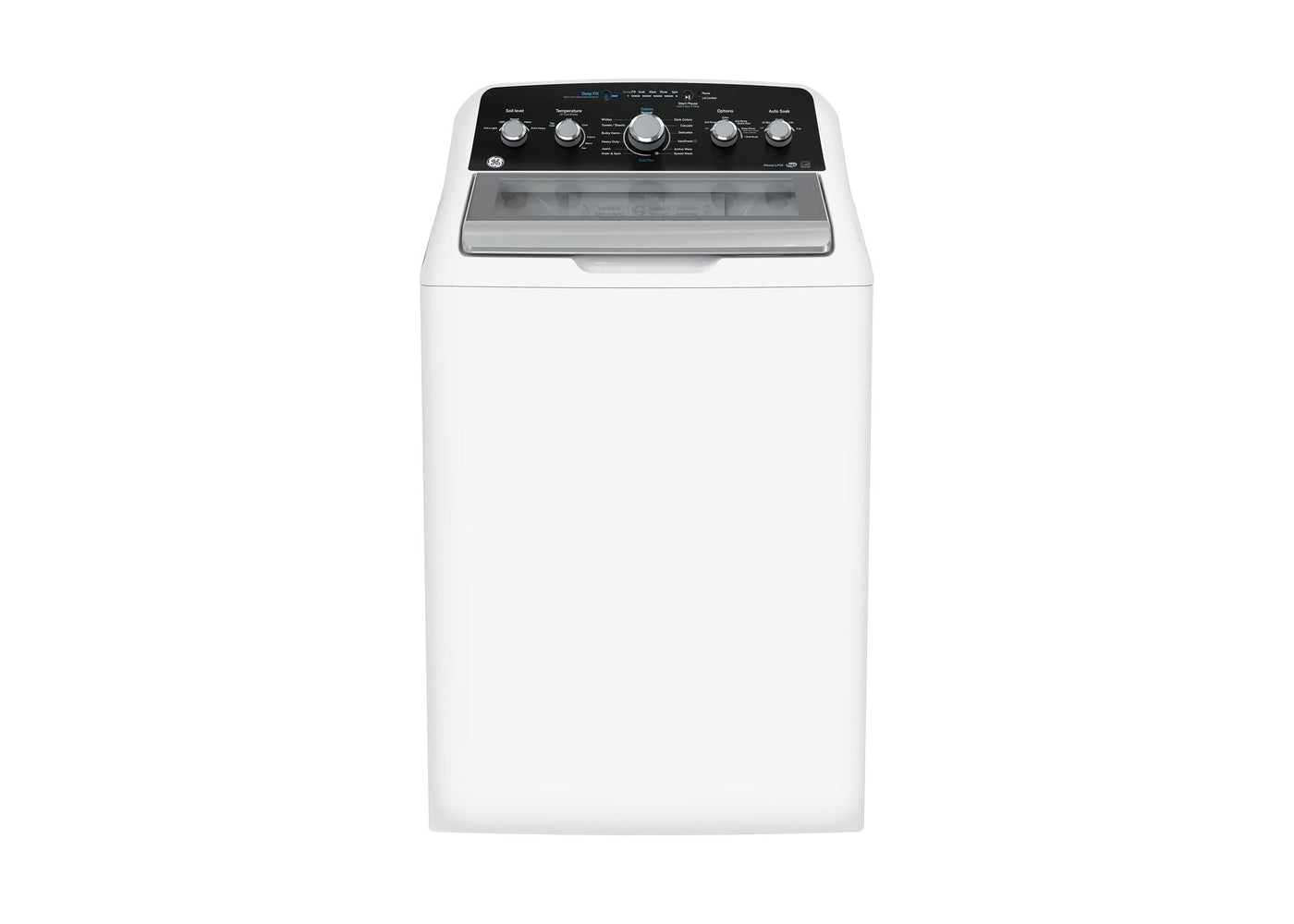 GE White Top Load Washer (4.9 Cu. Ft.) & Electric Dryer with SaniFresh Cycle (7.2 cu.ft.) - GTW491BMRWS/GTD49EBMRWS