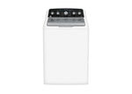 GE White Top Load Washer (4.9 Cu. Ft.) & Electric Dryer with SaniFresh Cycle (7.2 cu.ft.) - GTW491BMRWS/GTD49EBMRWS