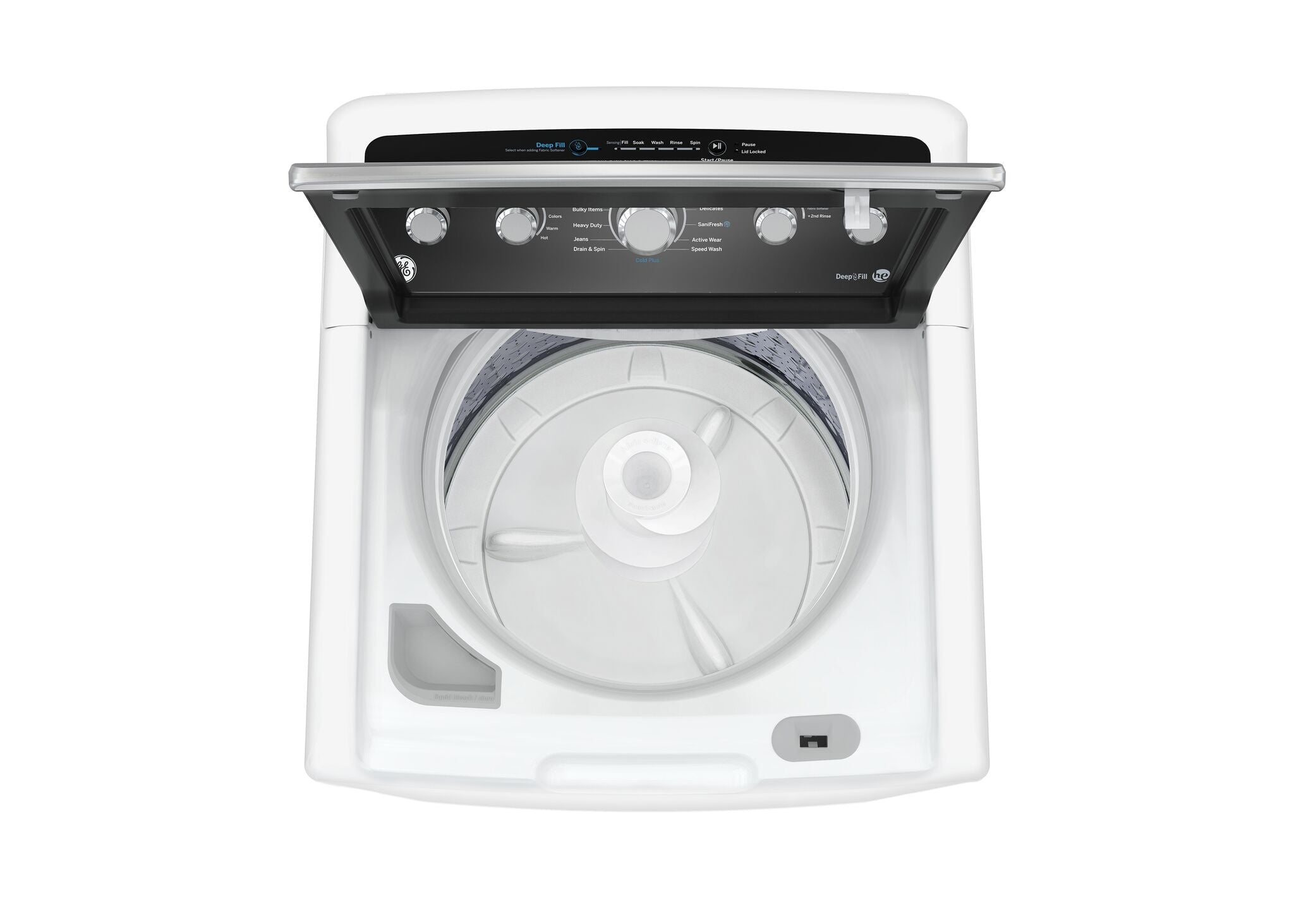 GE White Top Load Washer (4.9 Cu. Ft.) - GTW491BMRWS