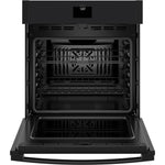 GE Black 27" Convection Wall Oven with No Preheat Air Fry (4.3 Cu.Ft.) - JKS5000DVBB