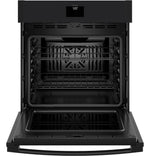 GE Black 27" Convection Wall Oven with No Preheat Air Fry (4.3 Cu.Ft.) - JKS5000DVBB
