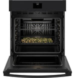 GE Black 27" Convection Wall Oven with No Preheat Air Fry (4.3 Cu.Ft.) - JKS5000DVBB