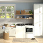 GE White Gas Dryer with SaniFresh Cycle (7.4 cu.ft.) - GTD68GBMRWS