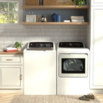 GE White Top Load Washer with SaniFresh Cycle (5.3 Cu. Ft.) - GTW681BMRWS