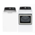 GE White Top Load Washer with SaniFresh Cycle (5.3 Cu. Ft.) - GTW681BMRWS