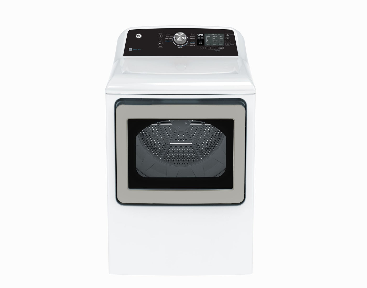 GE White Gas Dryer with SaniFresh Cycle (7.4 cu.ft.) - GTD68GBMRWS