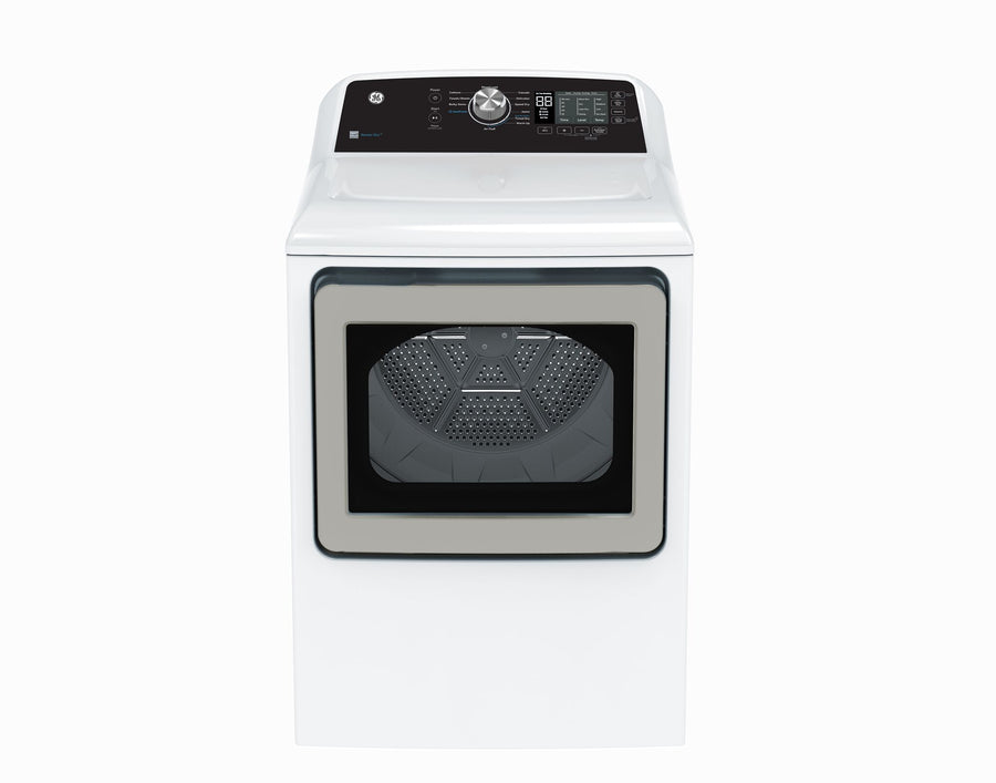 GE White Electric Dryer with SaniFresh Cycle (7.4 cu.ft.) - GTD68EBMRWS
