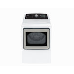GE White Top Load Washer (5.3 Cu. Ft.) & Gas Dryer with SaniFresh (7.4 cu.ft.) - GTW681BMRWS/GTD68GBMRWS
