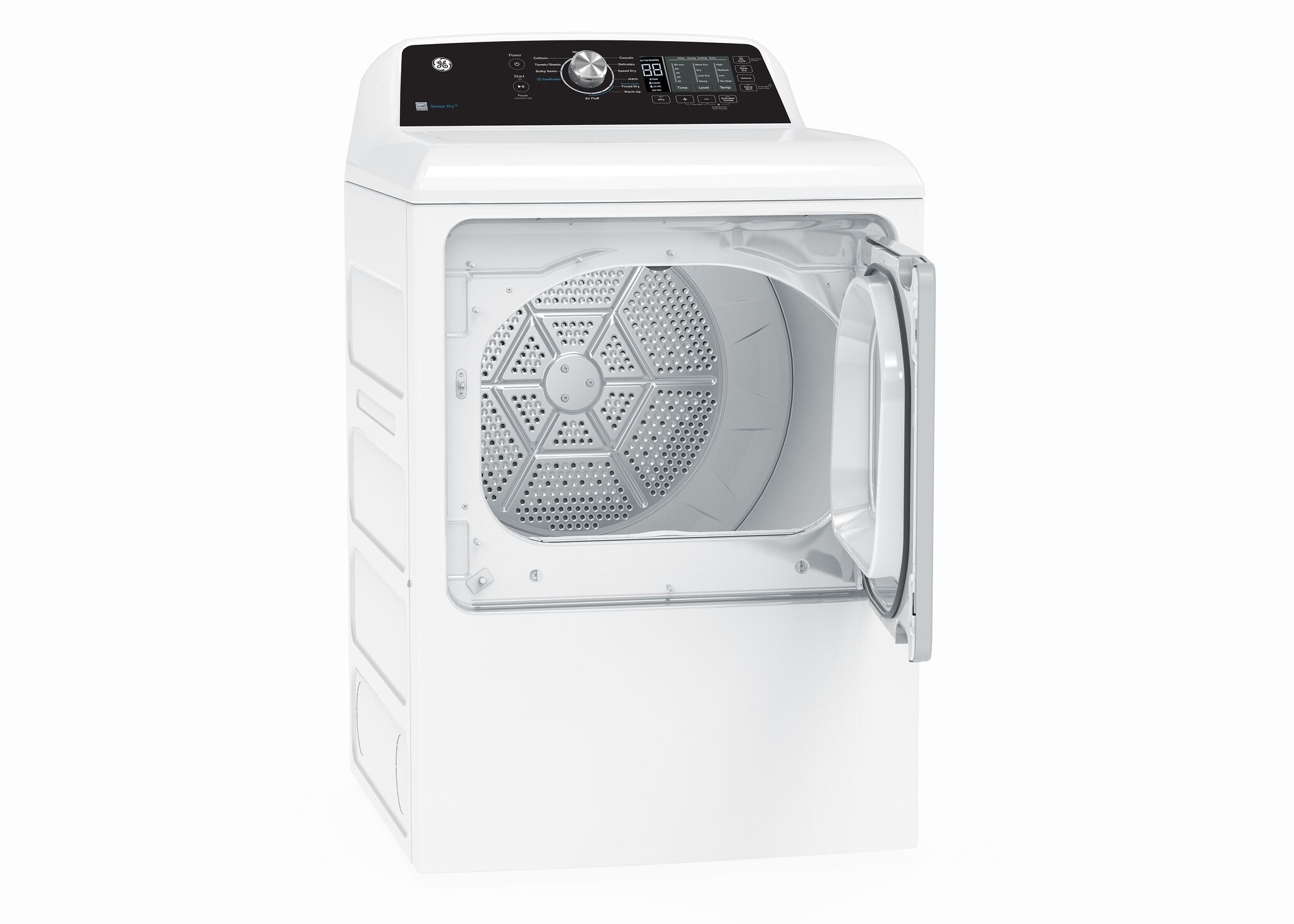 GE White Gas Dryer with SaniFresh Cycle (7.4 cu.ft.) - GTD68GBMRWS