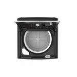 GE Diamond Grey Top Load Washer ( 5.3 Cu. Ft.) & Electric Dryer with SaniFresh Cycle (7.4 cu.ft.) - GTW681BMRDG/GTD68EBMRDG