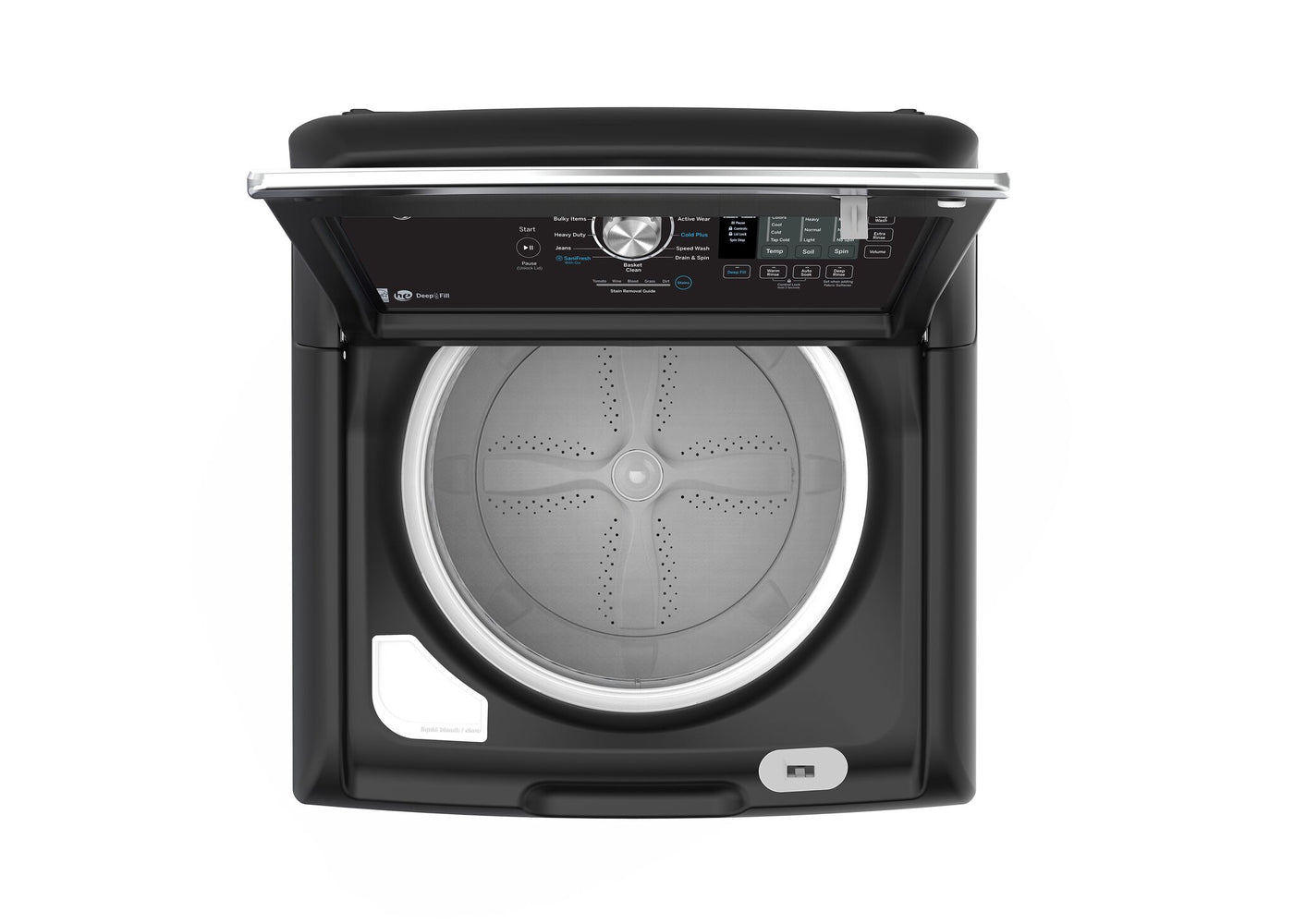 GE Diamond Grey Top Load Washer ( 5.3 Cu. Ft.) & Electric Dryer with SaniFresh Cycle (7.4 cu.ft.) - GTW681BMRDG/GTD68EBMRDG