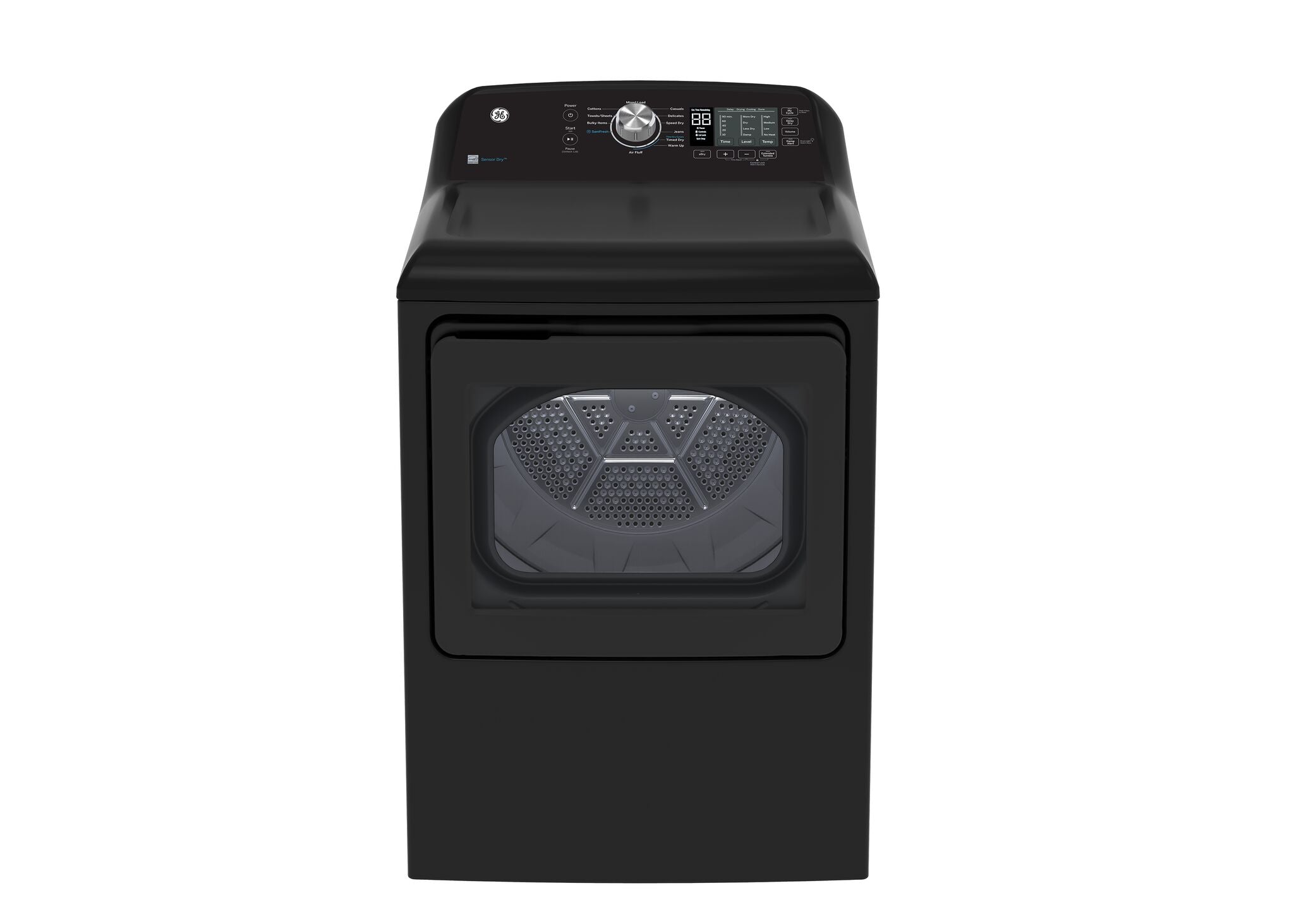 GE Diamond Grey Electric Dryer with SaniFresh Cycle (7.4 cu.ft.) - GTD68EBMRDG