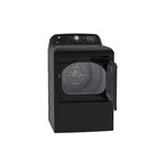 GE Diamond Grey Top Load Washer ( 5.3 Cu. Ft.) & Electric Dryer with SaniFresh Cycle (7.4 cu.ft.) - GTW681BMRDG/GTD68EBMRDG