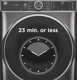 GE Carbon Graphite Smart Steam Front Load Electric Dryer with Sanitize Cycle ( 7.8 cu. ft.) - GFD65ESMVDS